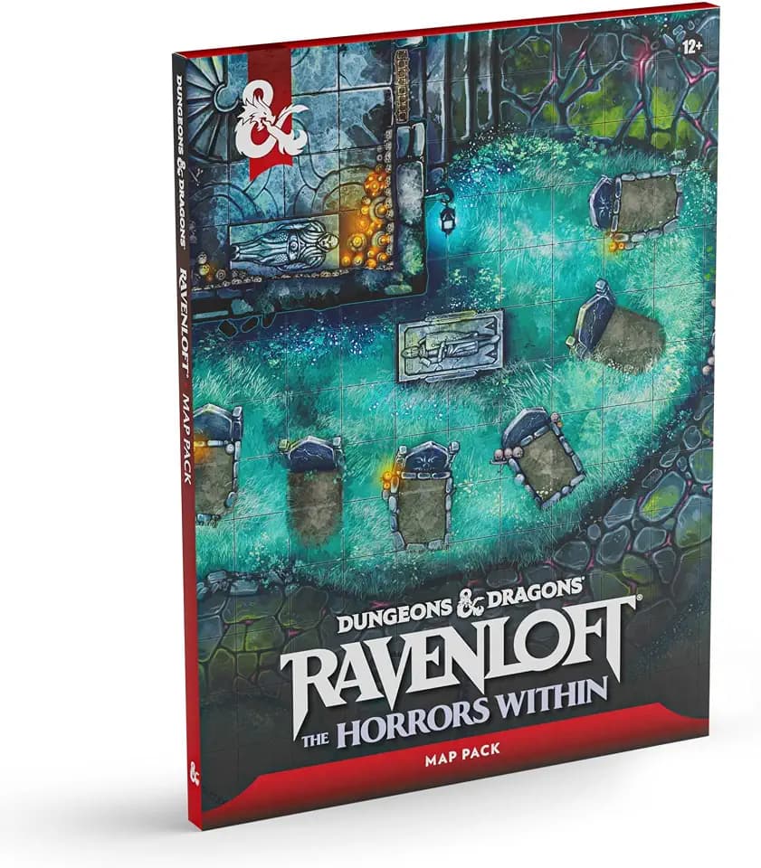 Dungeons & Dragons Ravenloft: The Horrors Within - Map Pack | D&D Accessories