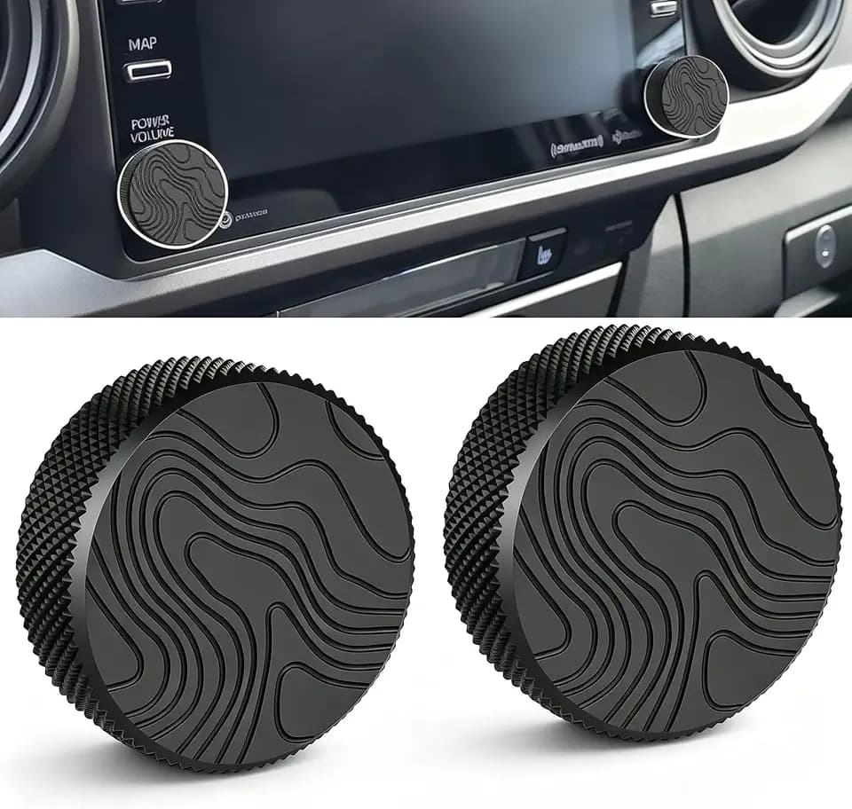 Wyckoff 2Pcs Radio Volume Knob for Toyota Tacoma 2020-2023,OEM-Replacement