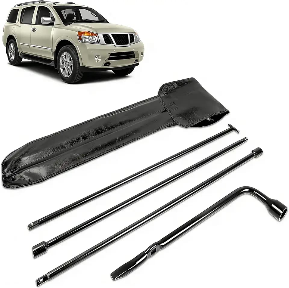 Spare Tire Tool Kit for Frontier/Titan/Pathfinder/Amanda/Xterra Rattle-Free