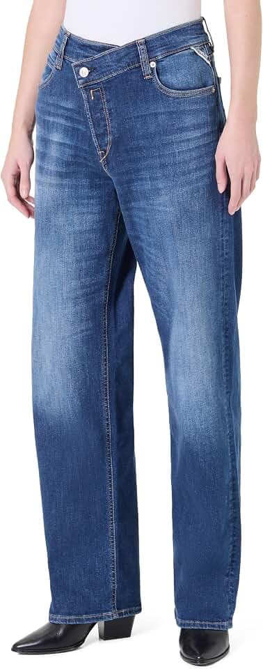 Replay Damen Jeans Zelmaa Tapered-Fit
