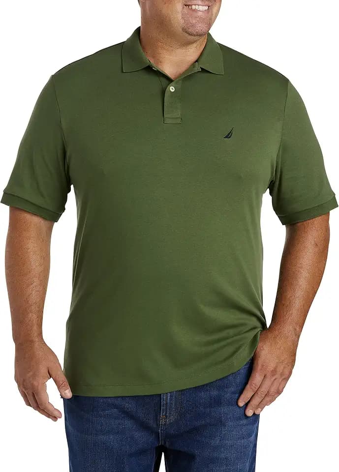 Nautica Men's Classic Fit Short Sleeve Polo Shirt