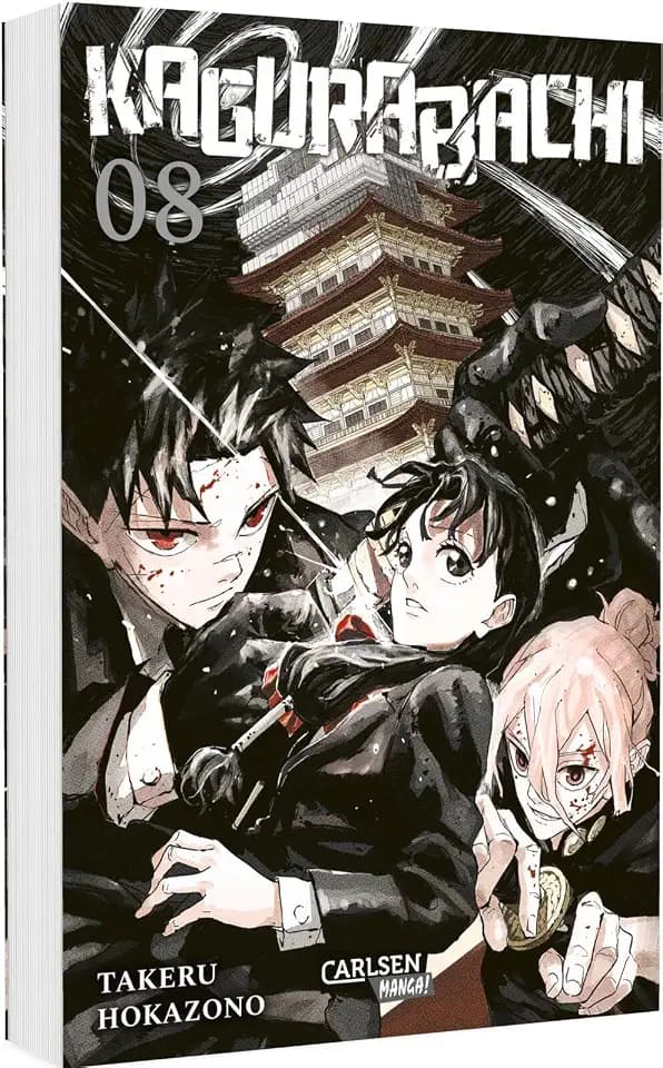 Kagurabachi 8: Action-Manga ab 15 über einen jungen Rächer und seine Suche nach den verzauberten Schwertern seines Vaters