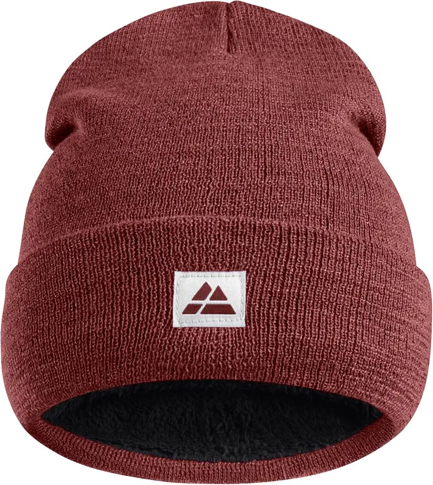DANISH ENDURANCE Fleece Mütze aus recyceltem Material, Beanie Wintermütze