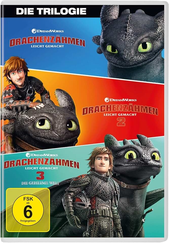 Drachenzähmen leicht gemacht - Die Trilogie [3 DVDs]