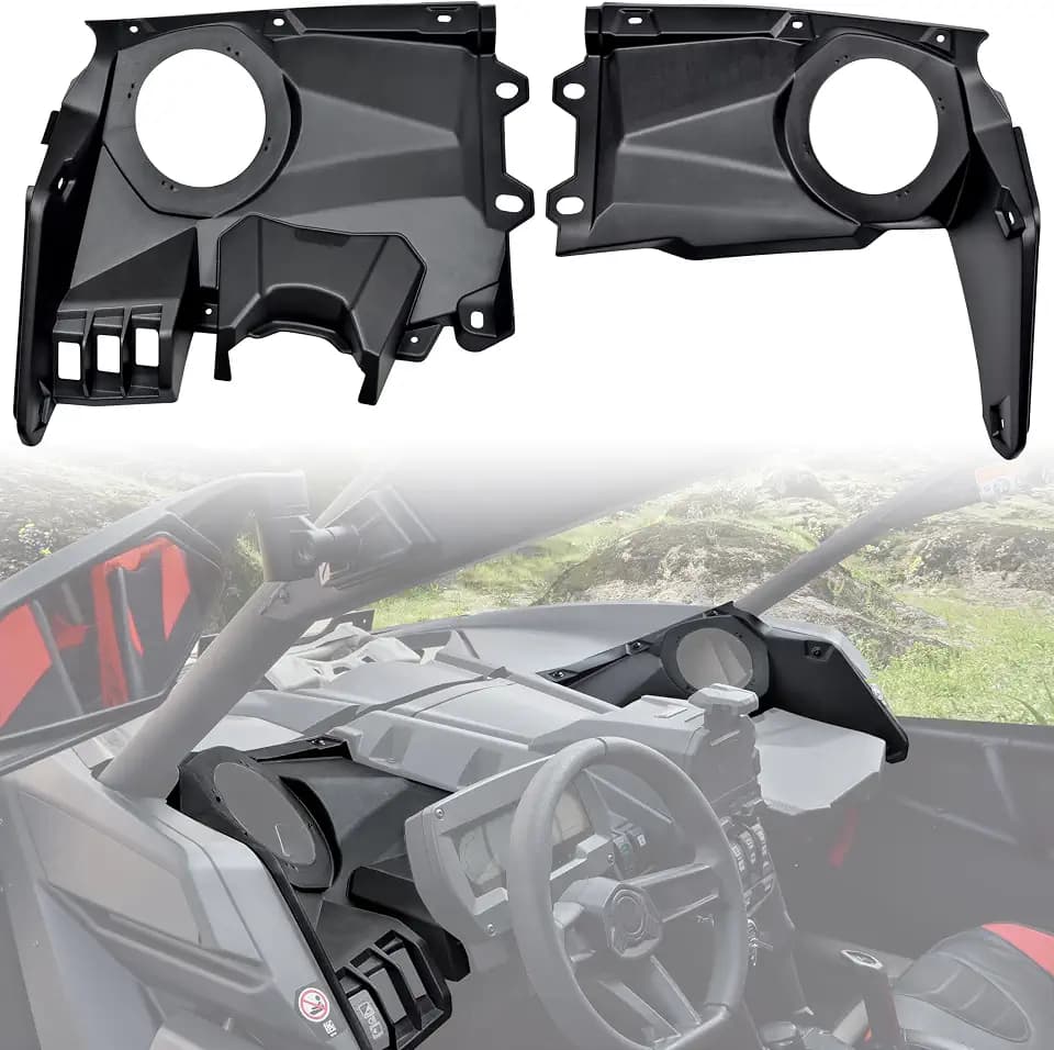 SAUTVS Dash Speaker Pods for Can-Am Maverick X3 / MAX 2017-2026
