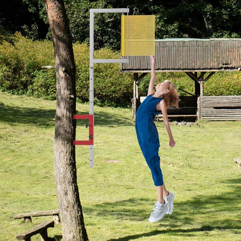 Vertical Jump Measurement Tool, 2.29 ft Wall Mounted Jump Height Measuring Tester, Vertical Jumping Trainer for Volleyball Basketball Training