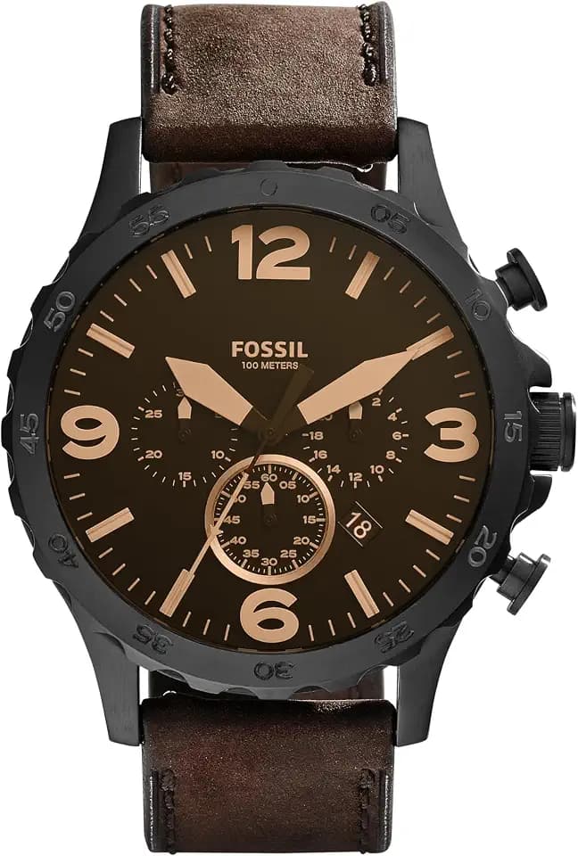 Fossil Men's Nate Quartz Chronograph Watch for Men
