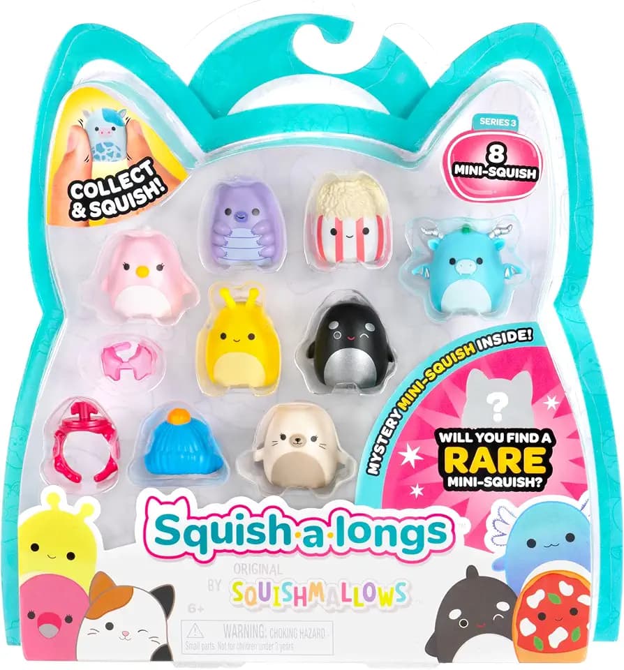 Squish-a-longs Mini-Squish 8-Pack (Wave 3, Style 2)