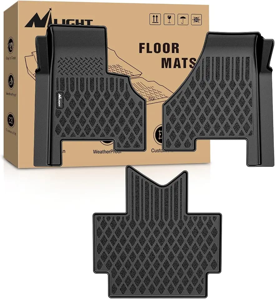 Nilight Floor Mats for Freightliner Cascadia 2018 2019 2020 2021 2022 2023