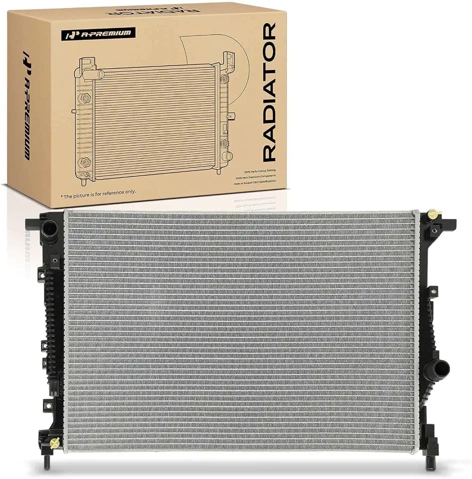 A-Premium Engine Coolant Radiator Assembly Compatible with Jeep