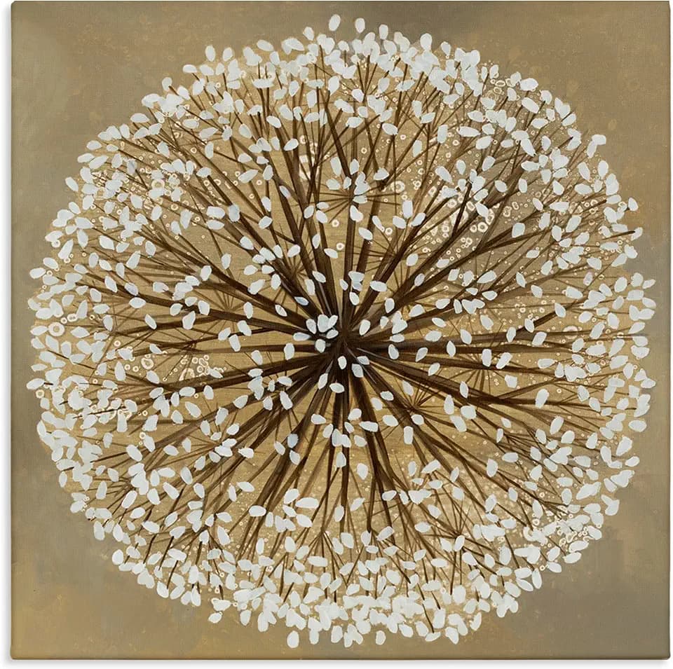 Stupell Industries 'Abstract Dandelion Flower Bloom'| Canvas Art