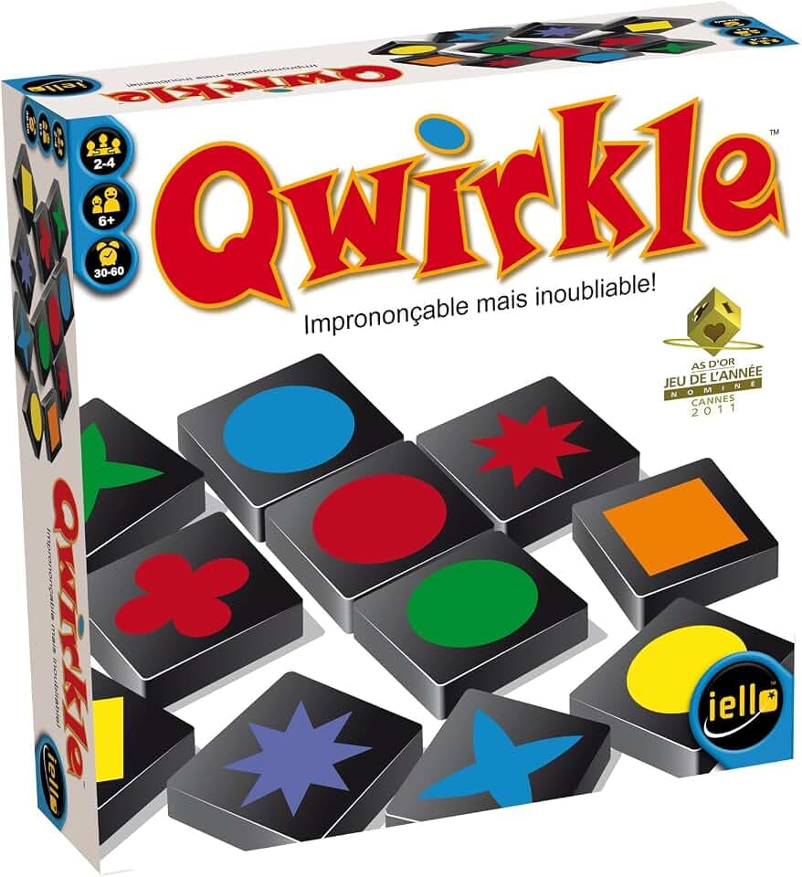 iello – 51005 – Brettspiel – Qwirkle (Französische Version)