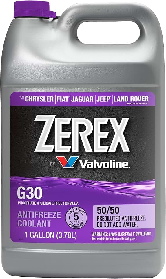 Zerex G30 50/50 Ready-to-Use Antifreeze Coolant 1 Gallon