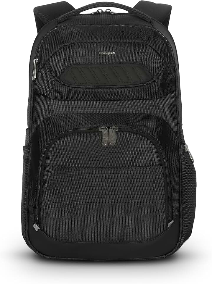 Targus Legend IQ Laptop Backpack Travel Backpack for Laptops up to 16-Inches Backpack for Men and Women, Black (TSB705US)