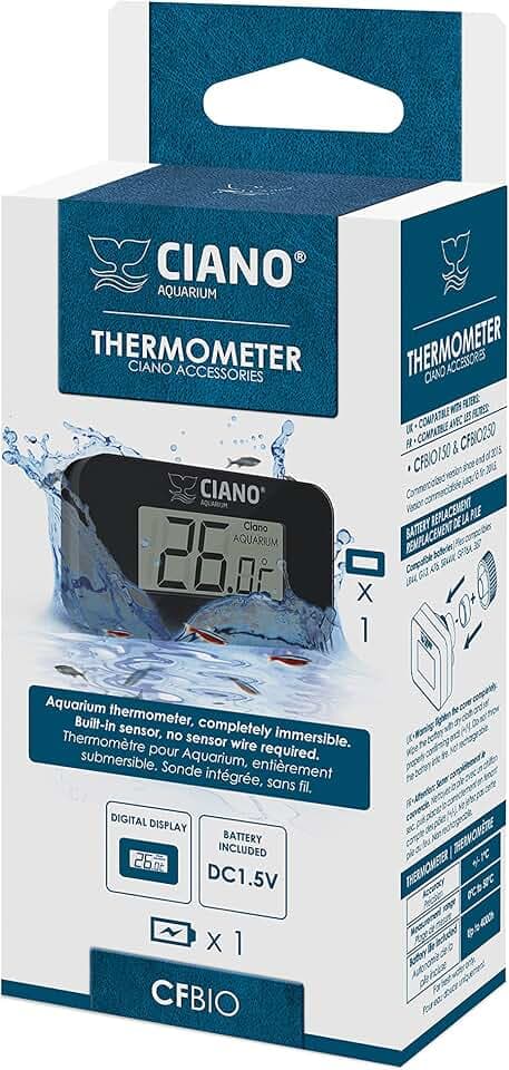 Zubehör – Thermometer, Schwarz (cfbio)