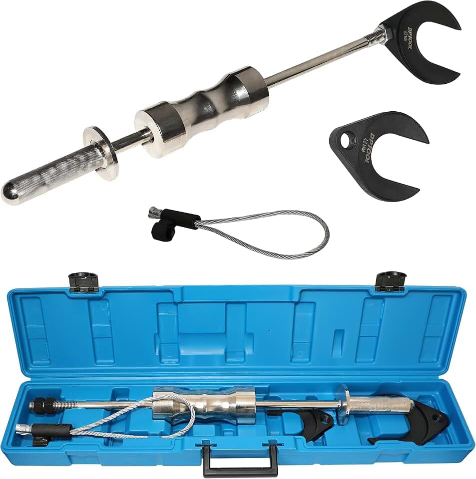 DPTOOL Inner CV Joint Puller Removal Tool Slide Hammer CV Axle Puller Set