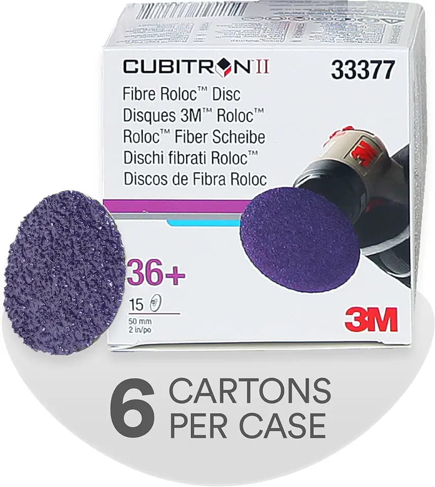 3M Cubitron II Roloc Fibre Disc, 786C, 33377, 2 in, 36+