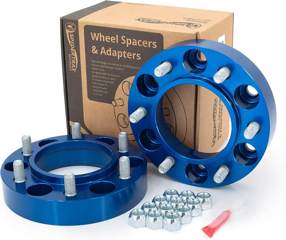 Spidertrax WHS007 Blue Wheel Spacer Kit
