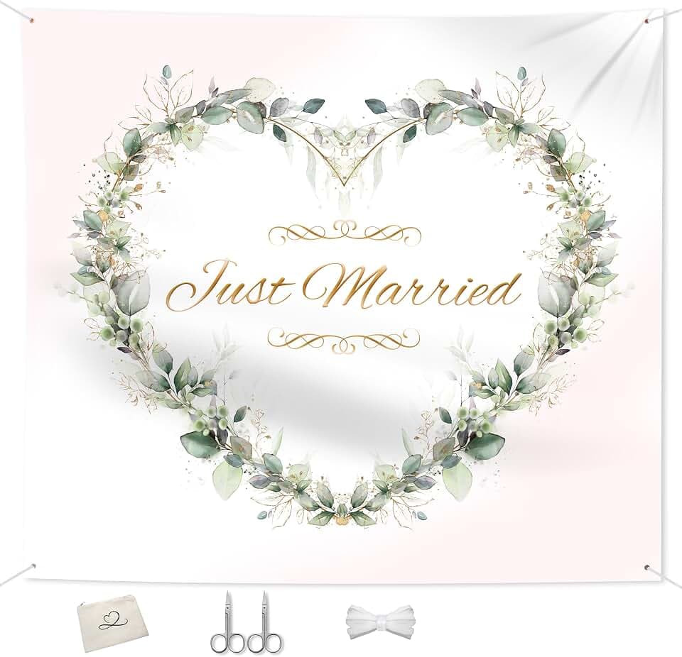 Hochzeitsherz zum Ausschneiden, Hochzeitsgeschenke für Brautpaar, Bettlaken mit Herz Hochzeit, Herz zum Ausschneiden Hochzeitsspiele, Standesamt Überraschung, Hochzeitslaken mit Aufbewahrungstasche