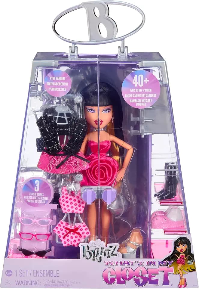 Bratz What’z In My Closet-Spielset – Modepuppe Dana mit über 40 Outfits