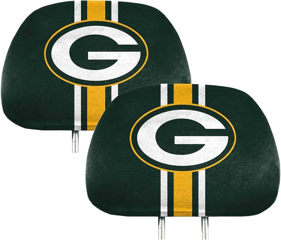 FANMATS NFL Unisex-Adult Printed Headrest Cover