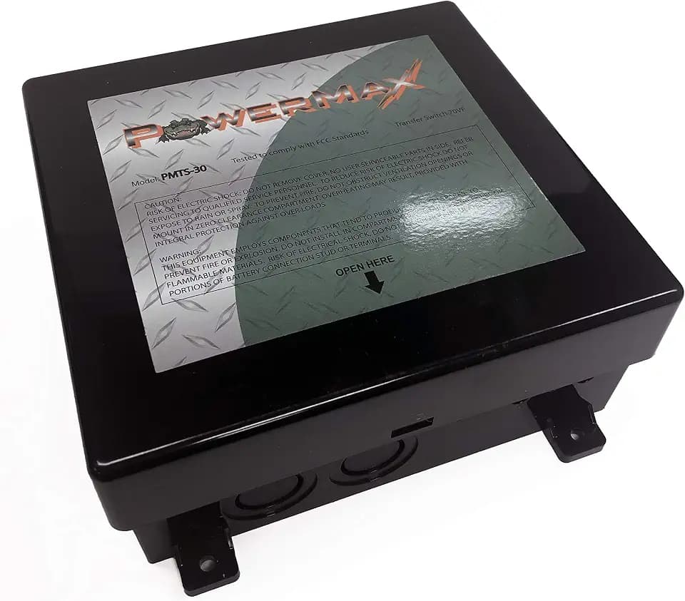 PowerMax PMTS-30 30 Amp Automatic RV Transfer Switch 120V
