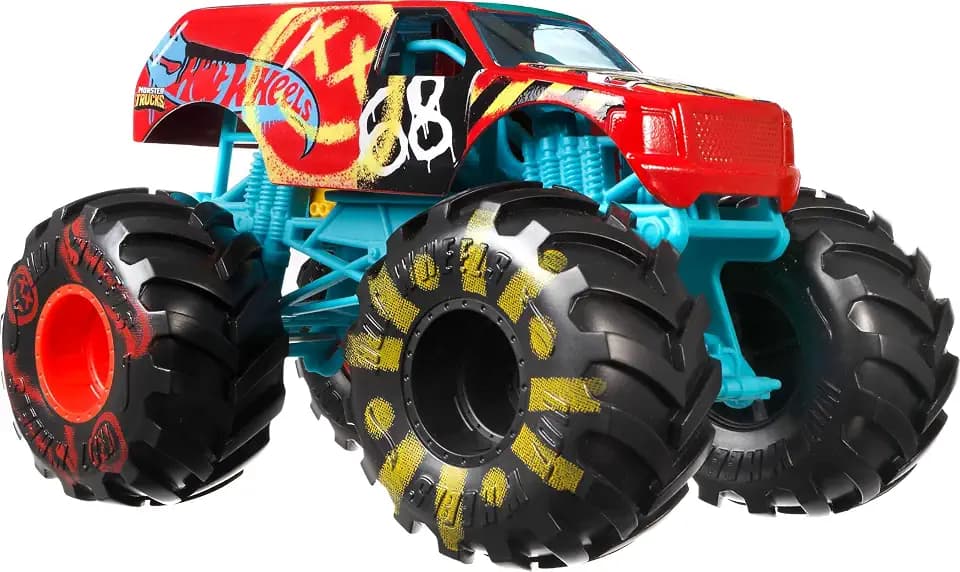 Hot Wheels Monster Trucks Oversized Demo Derby in 1:24 Scale