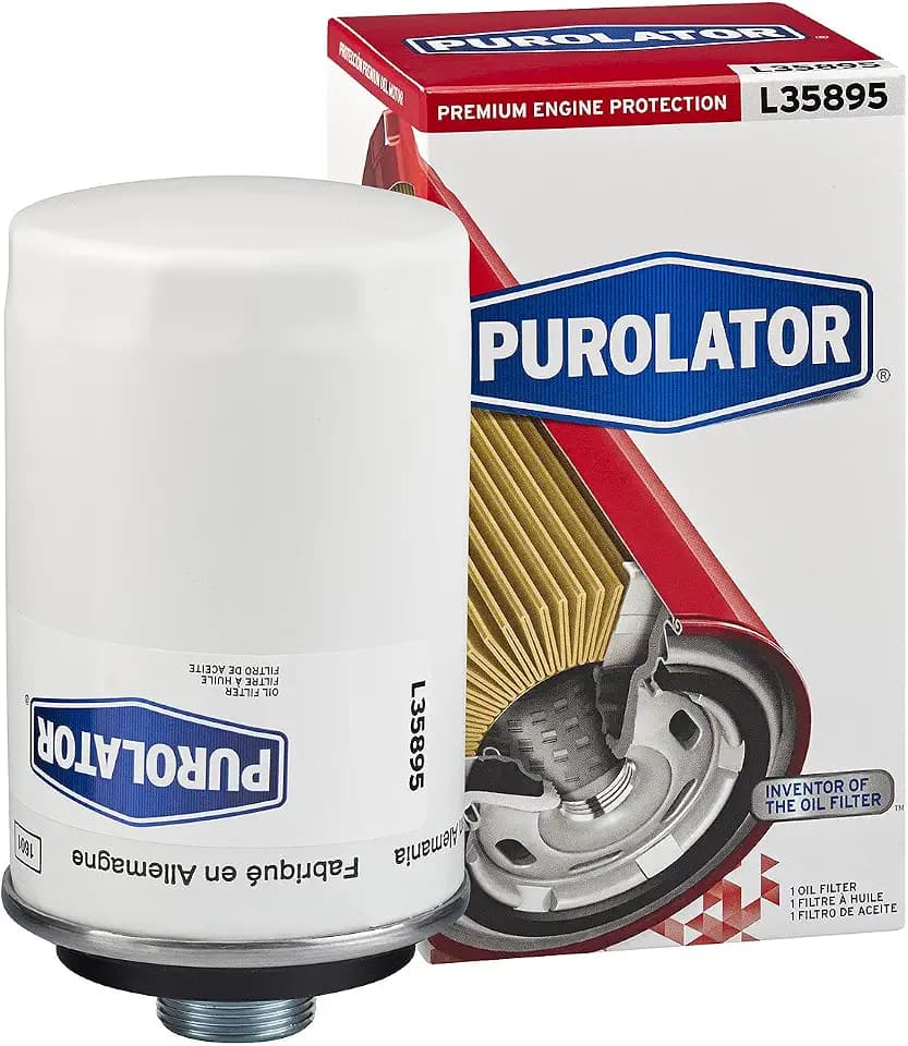 Purolator L35895 Premium Engine Protection Spin On Oil Filter Compatible With Volkswagen Tiguan, Jetta, CC, GTI, Eos, Passat, Audi Q5, A4 Quattro, A5 Quattro, Q3 Quattro, A4 and Q3