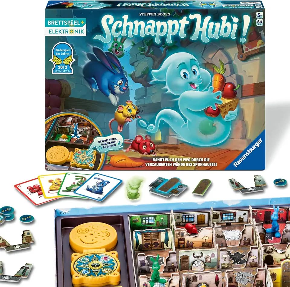 Ravensburger Schnappt Hubi! - Kinderspiel des Jahres, Brettspiel ab 5 Jahre