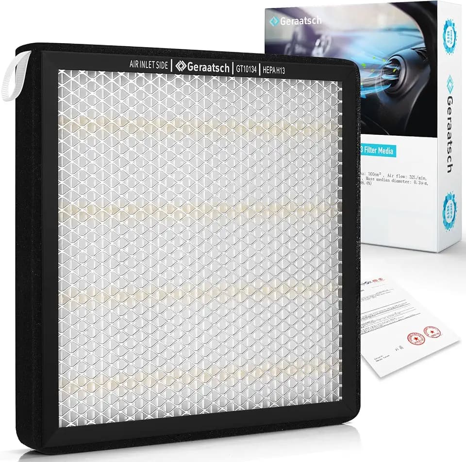 HEPA Cabin Air Filter with Activated Carbon,Tested 99.95% Filtration, Zero deformation,CF10134 for Acura ILX/MDX/RDX/TLX; Honda Accord/Civic/CR-V/Crosstour/Odyssey/Passport/Pilot/Ridgeline