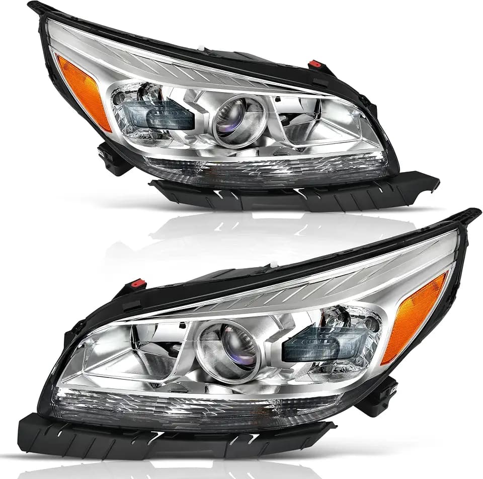 AUTOSAVER88 Headlight Assembly Compatible with 2013-2015 Chevy Malibu
