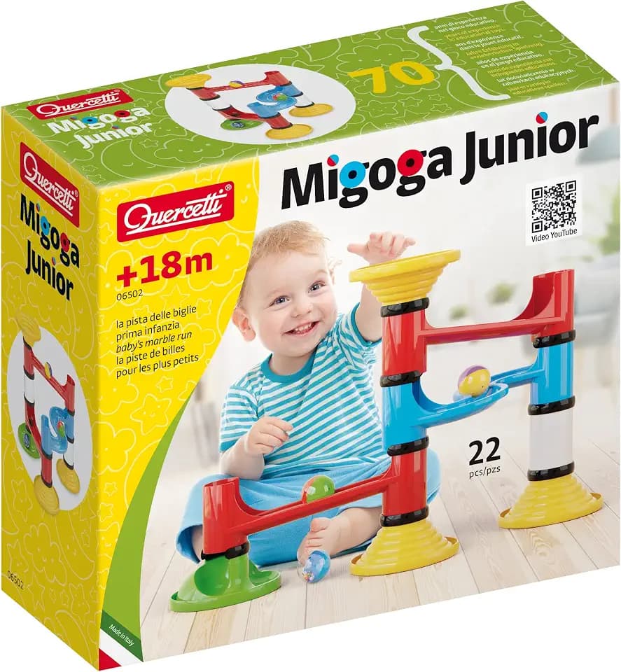 Quercetti - Migoga Junior Basic Set - Kugelbahn