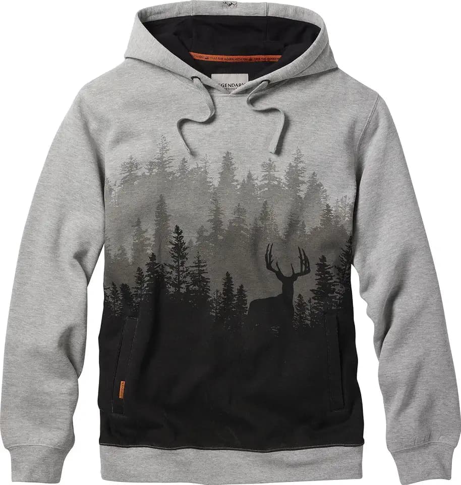 Legendary Whitetails Mens Graphic Hoodie Pullover Sweatshirt