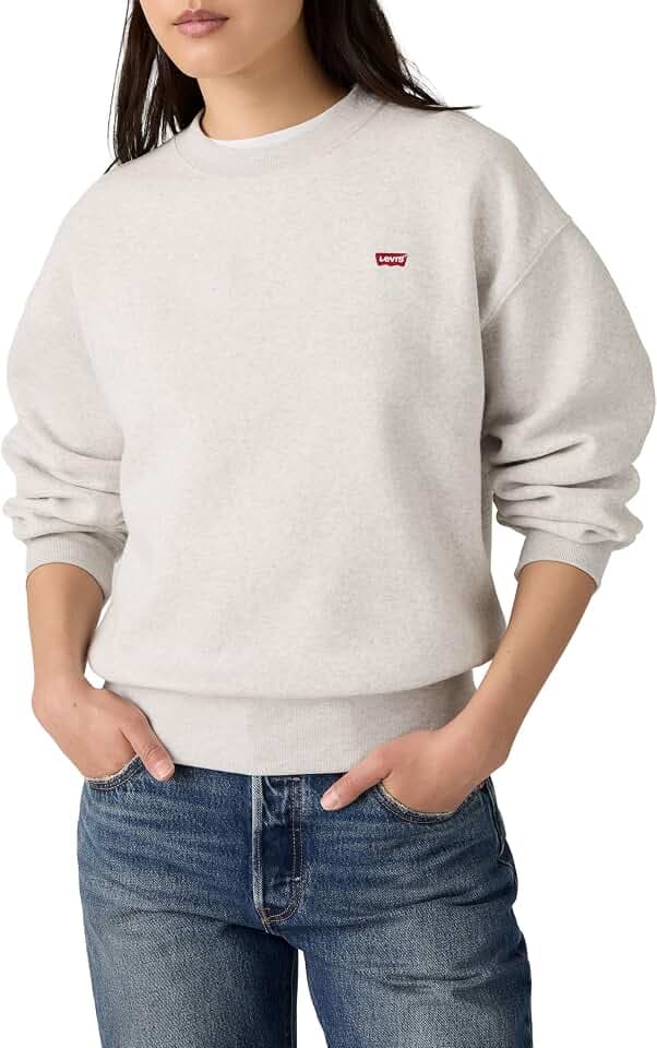 Levi's Damen Everyday Crew Sweatshirt Sweatshirt (1er Pack)