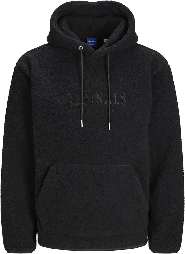 JACK & JONES Male Fleece Sweatshirt Gedruckt Fleece Sweatshirt