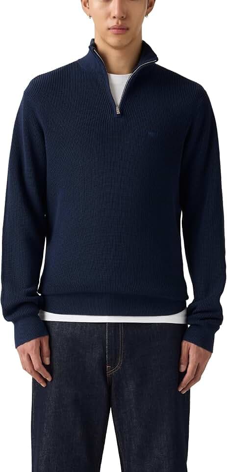 Levi's Herren Lightweight Hm Quarter Zip Pullover