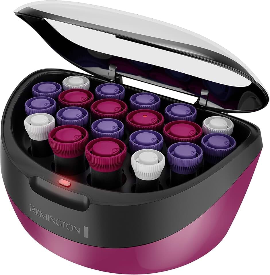 Remington Ionic Conditioning Hot Rollers, 20-Piece Hair Roller Set