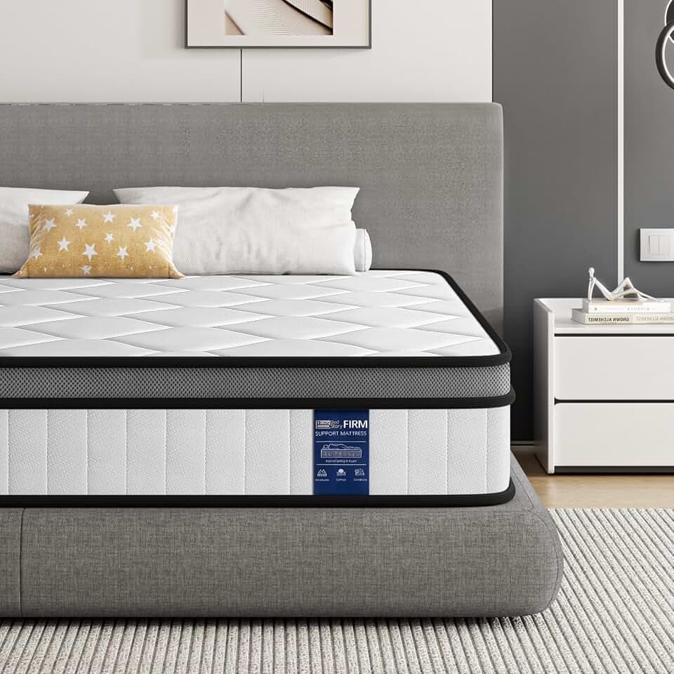 BedStory Matratze 120x200cm,Federkernmatratze H3 Höhe 20cm Taschenfederkernmatratze Mittelfeste Orthopädischem,Öko-Tex Zertifiziert, Matratze für Erwachsene