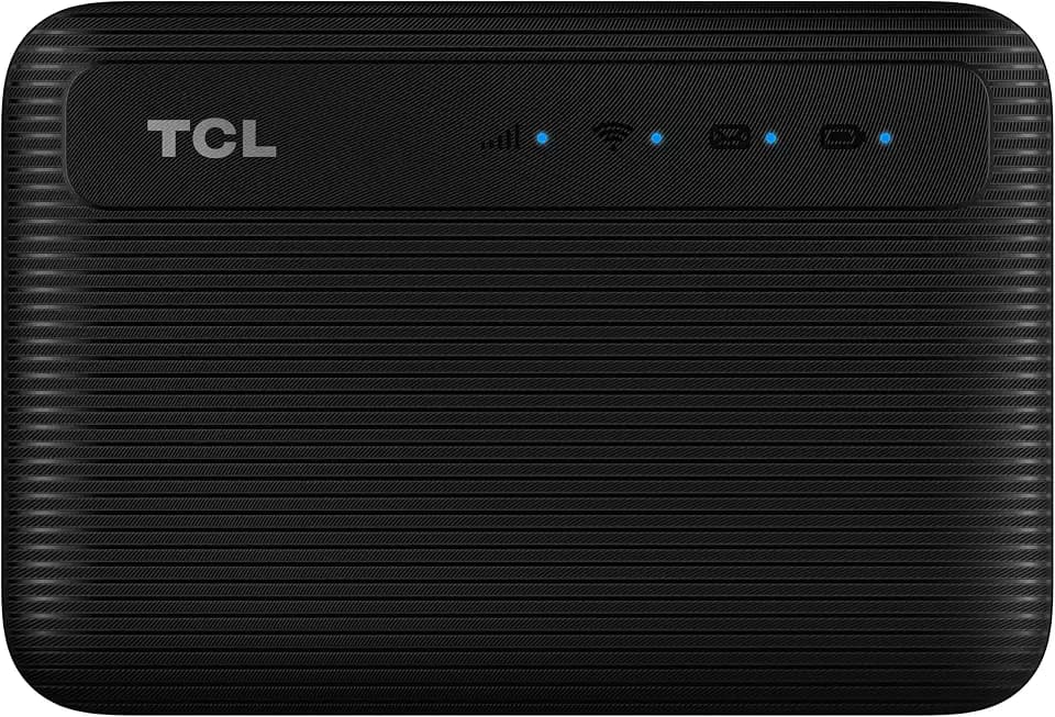 TCL Link Zone - MW63V, Mobiles Modem 4G, LTE (CAT.6), WiFi, Hotspot für bis zu 32 Benutzer, leicht und tragbar mit dedizierter Management-App, Schwarz [Italien]