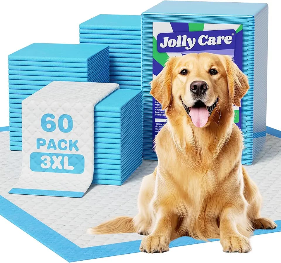 60 Count-36"x36" XXXL Puppy Pee Pads for Dogs, Extra Large Dog Pee Pads