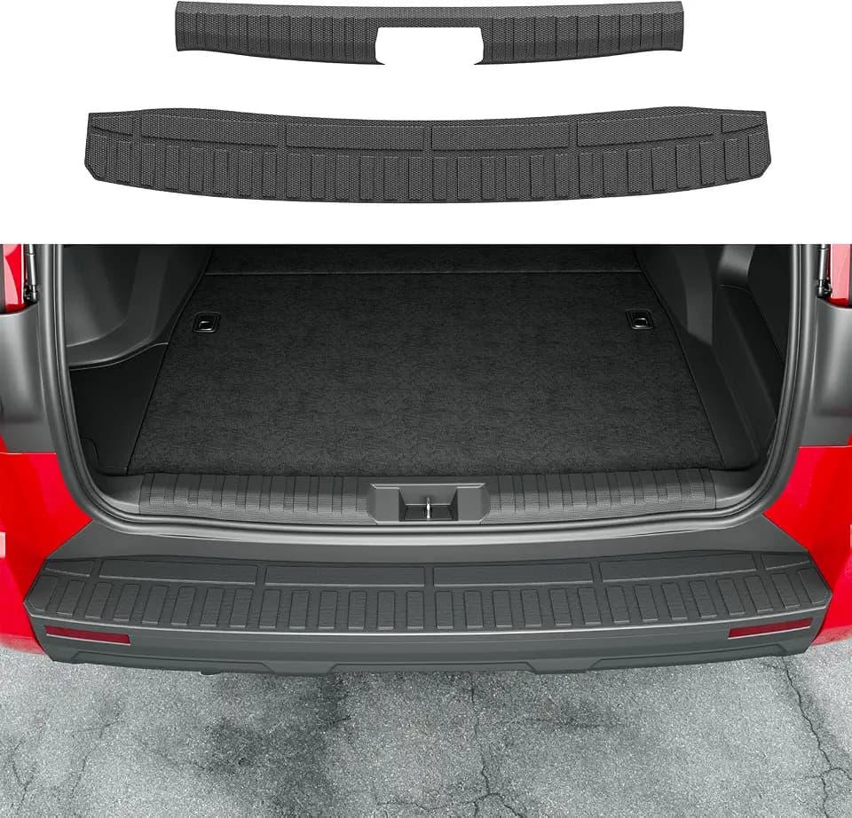 xipoqix 5 Seats Rear Bumper Protector Compatible with 25-26 Toyota 4Runner