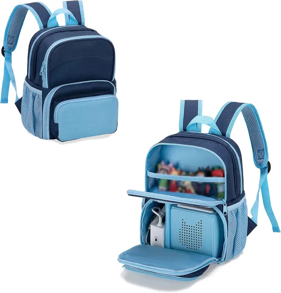LoDrid Backpack Compatible with Tonie Box 2/1, Multi-pocket for Headphones