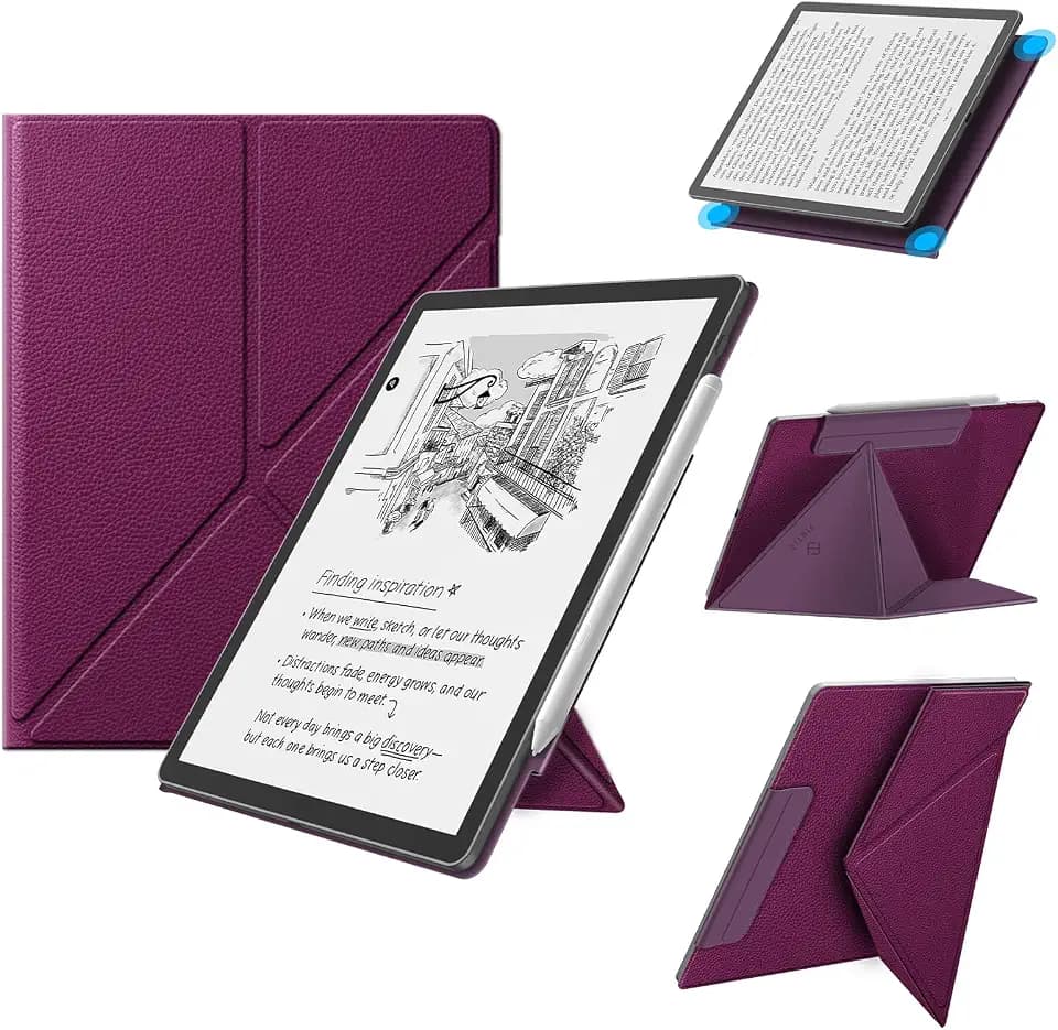 Fintie Magnetic Case for 11" Kindle Scribe 3rd Gen 2025 & Colorsoft, Purple