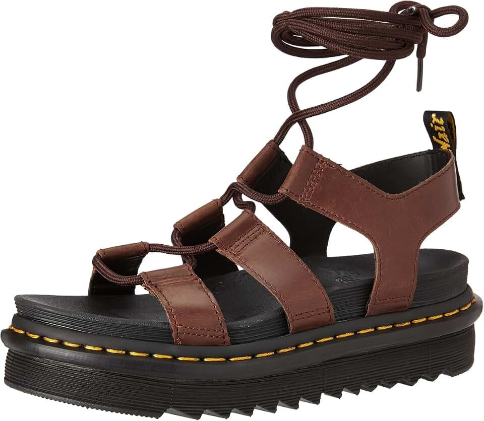 Dr. Martens Nartilla Dark Brown New Oily Illusion UK 6 (US Women's 8) M