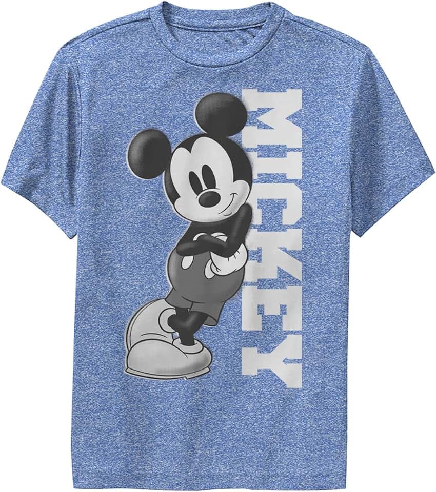 Disney Unisex-Child Mickey Lean T-shirtT-Shirt