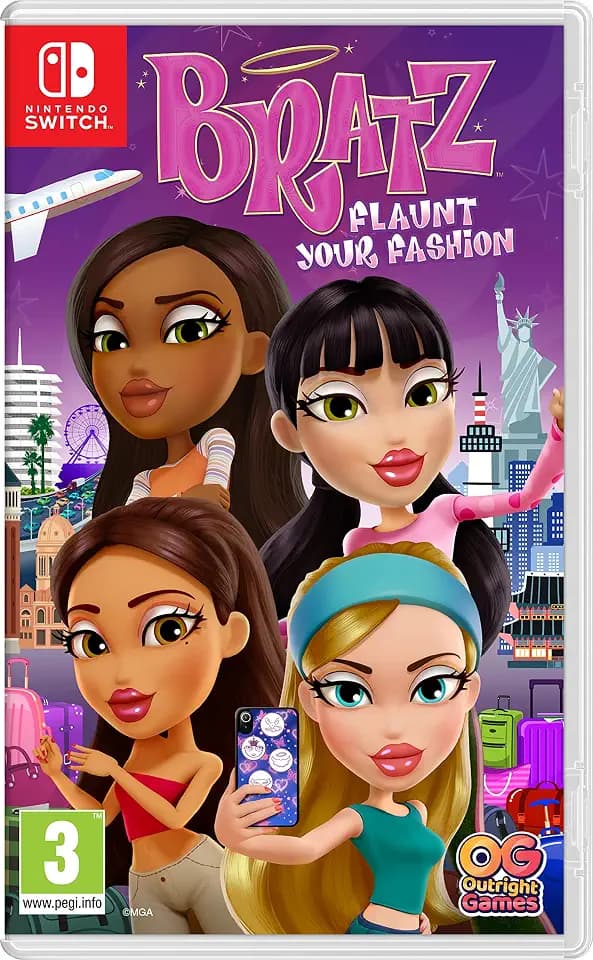 Bratz zur Schau stellen Ihren Modespiel -Switch zur Verfügung