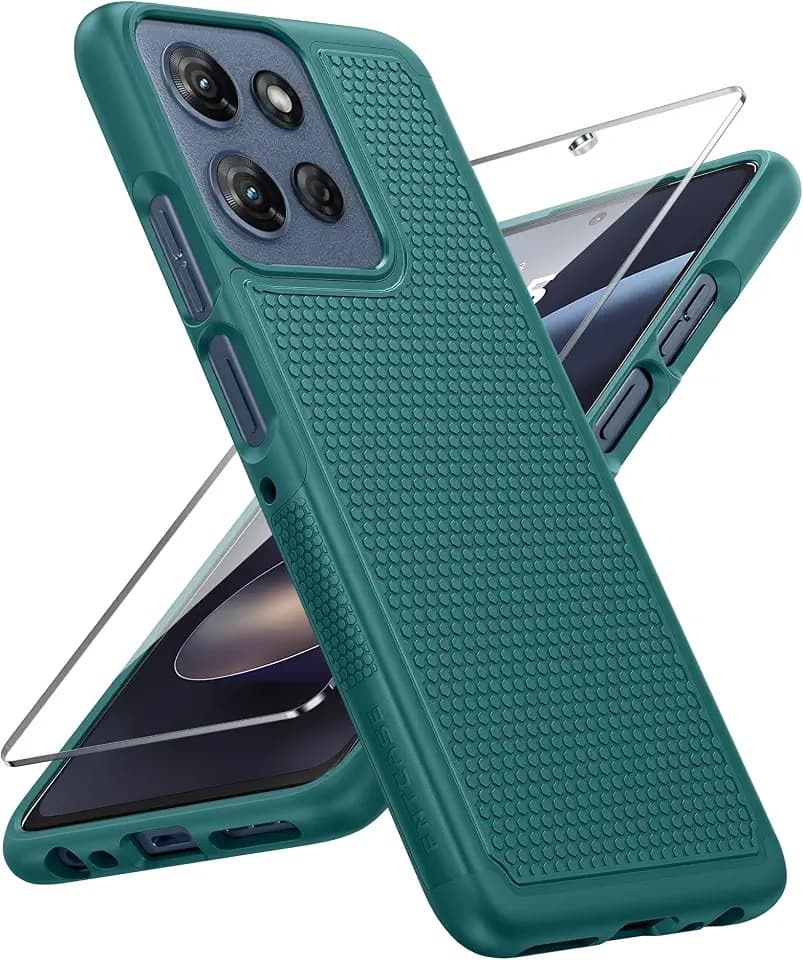 FNTCASE for Moto G 2026/2025 Phone Case: Dual Layer Non Slip Shockproof