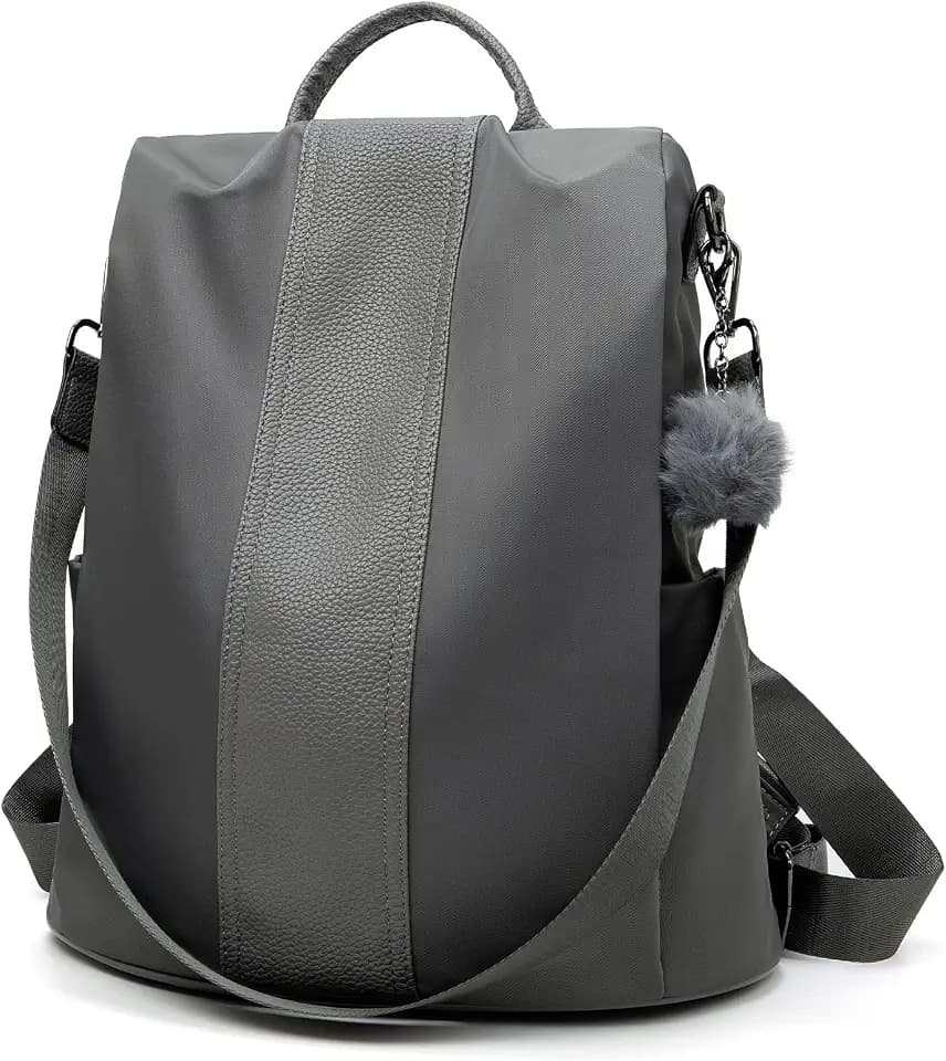 PINCNEL Women Backpack Purse Waterproof Nylon Anti-theft Rucksack Lightweight Shoulder Bag