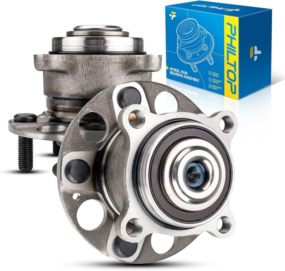PHILTOP 512353 x2 Rear Wheel Bearing Hub Assembly for Honda Accord