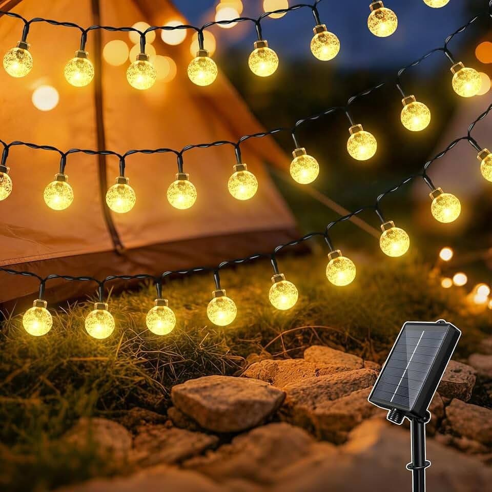 Solar Lichterkette Aussen, 15m 150 LED Lichterkette Außen Wetterfest, 8 Modi, Solarlichterkette für Outdoor, Balkon, Garten, Terrasse, Pavillon, Camping, Warmweiß